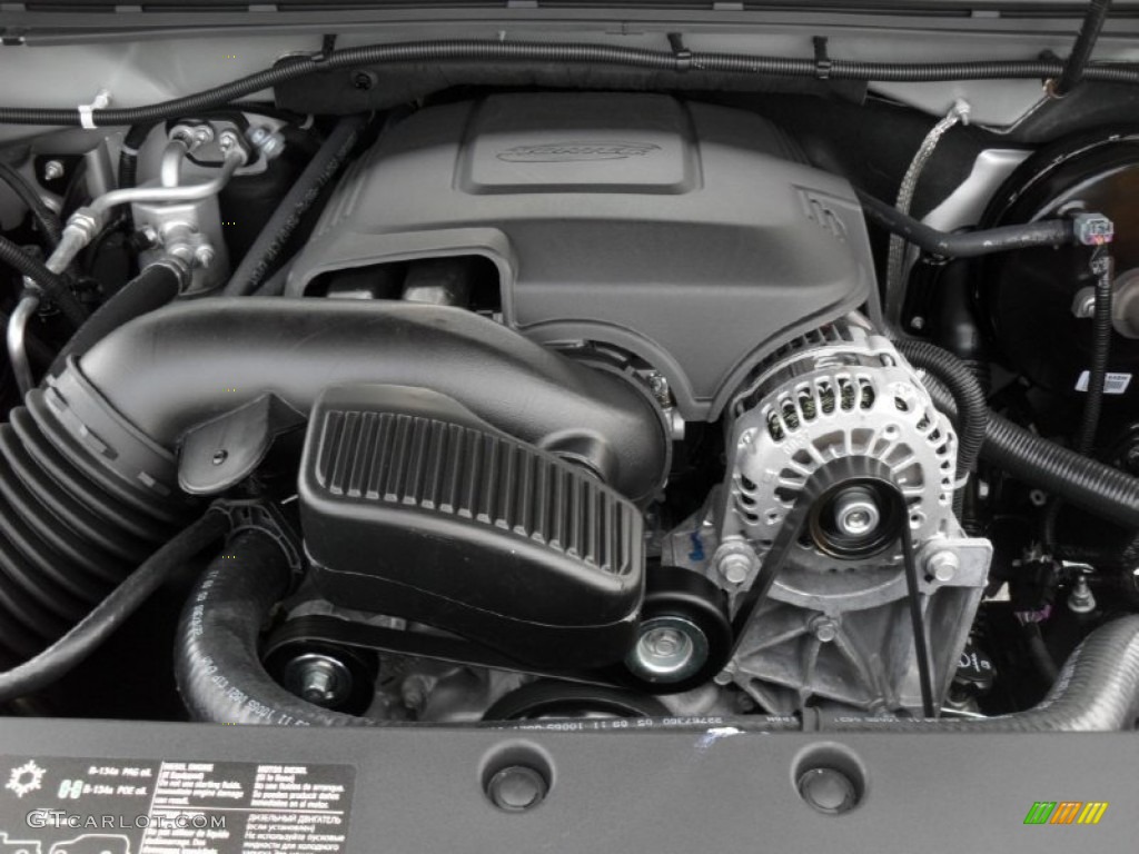 2011 Chevrolet Silverado 1500 Extended Cab 5.3 Liter Flex-Fuel OHV 16-Valve VVT Vortec V8 Engine Photo #50152089