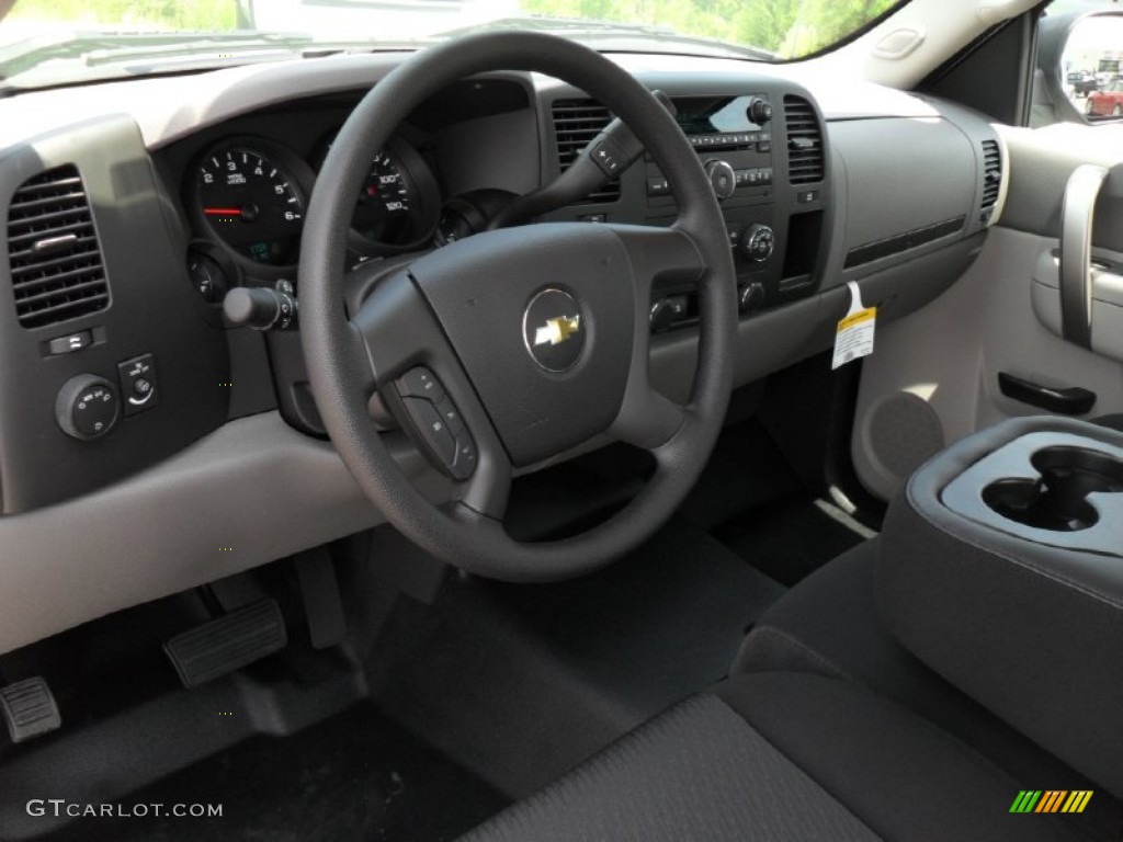 2011 Silverado 1500 Extended Cab - Sheer Silver Metallic / Dark Titanium photo #26