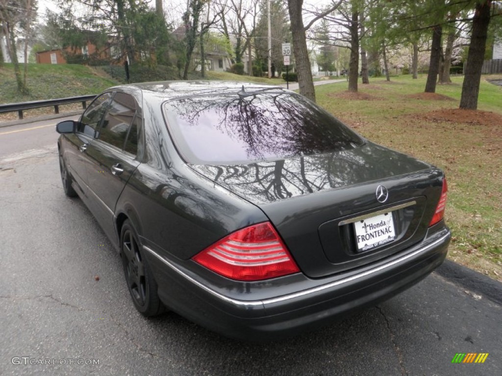 2004 S 500 Sedan - Tectite Grey Metallic / Black photo #2