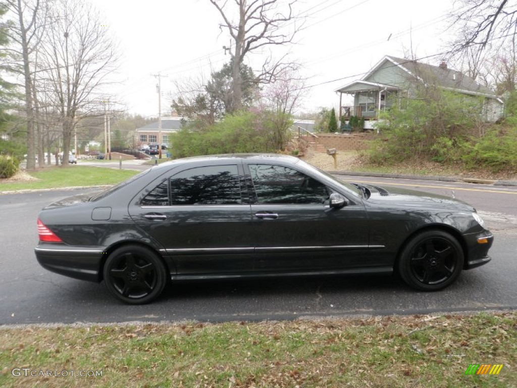 2004 S 500 Sedan - Tectite Grey Metallic / Black photo #5