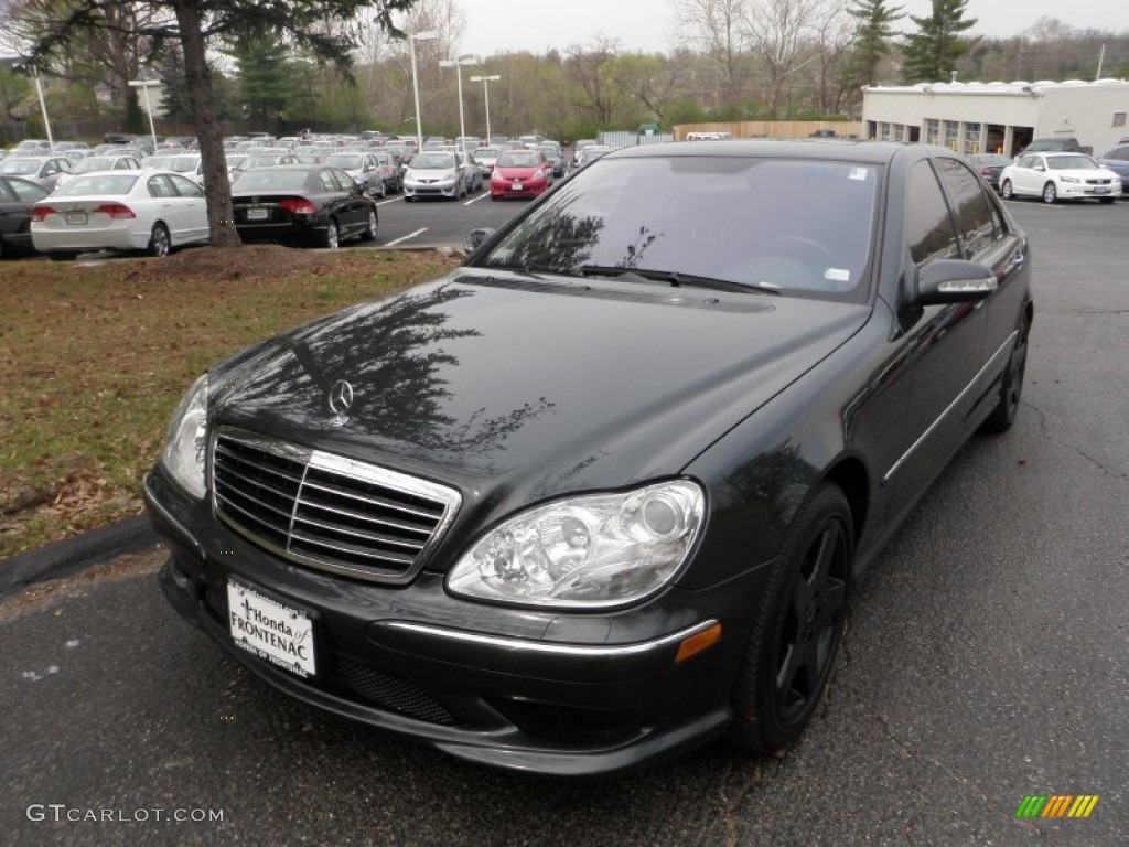 2004 S 500 Sedan - Tectite Grey Metallic / Black photo #8