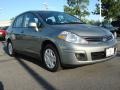 2011 Magnetic Gray Metallic Nissan Versa 1.8 S Sedan  photo #1