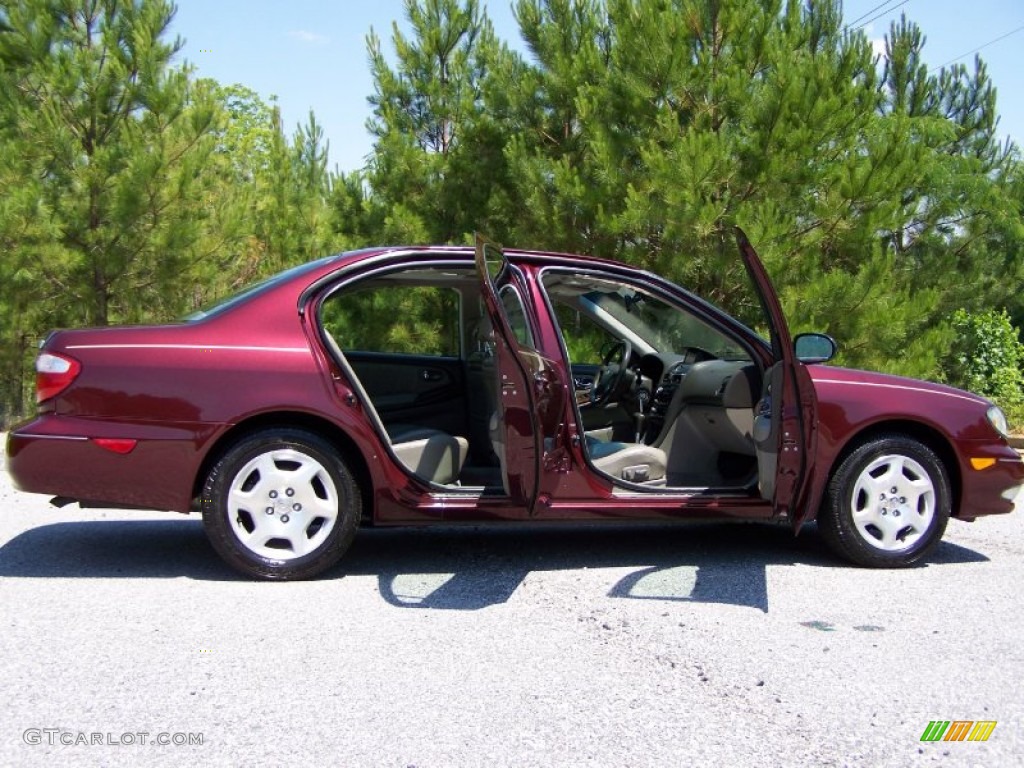 2001 I 30 Sedan - Royal Ruby Red / Sage photo #14