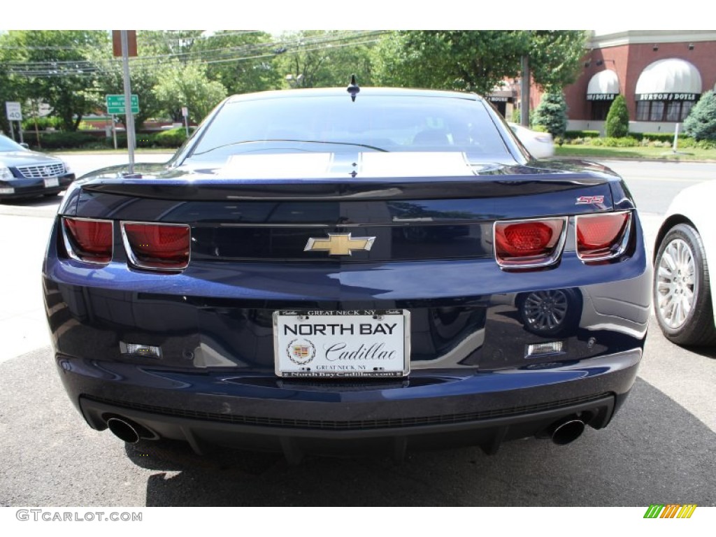 2010 Camaro SS/RS Coupe - Imperial Blue Metallic / Black photo #5