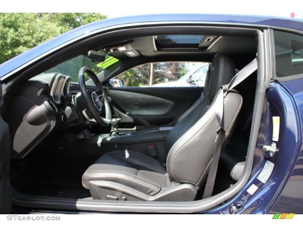 2010 Camaro SS/RS Coupe - Imperial Blue Metallic / Black photo #14