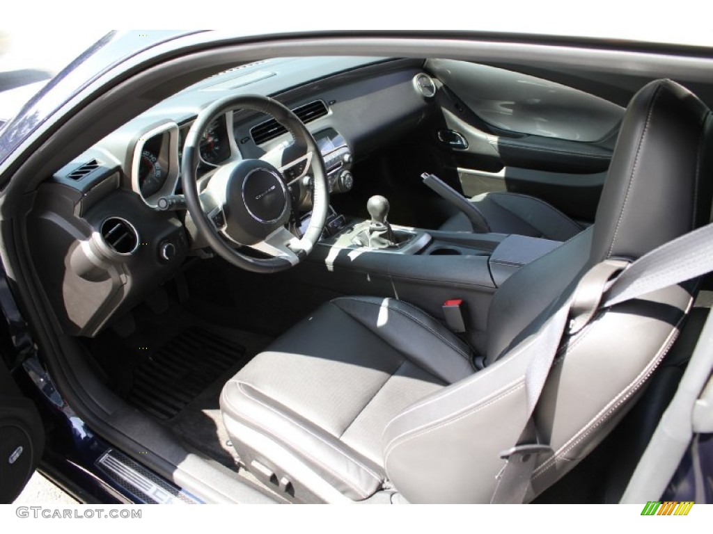 Black Interior 2010 Chevrolet Camaro SS/RS Coupe Photo #50153535