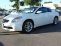2009 Winter Frost Pearl Nissan Altima 3.5 SE Coupe  photo #7