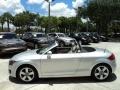 Ice Silver Metallic 2008 Audi TT 2.0T Roadster Exterior