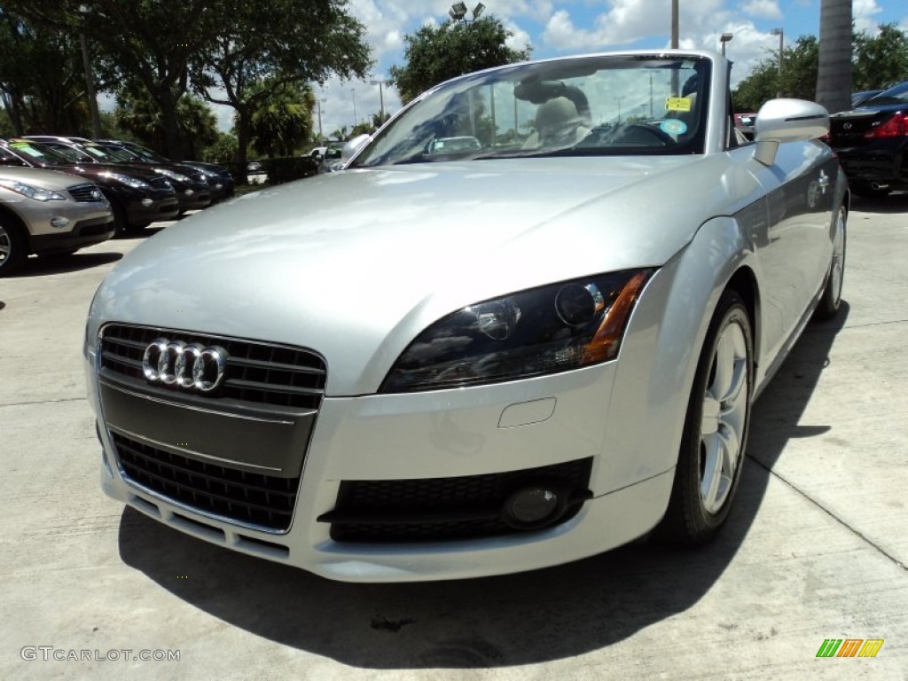 Ice Silver Metallic 2008 Audi TT 2.0T Roadster Exterior Photo #50153903