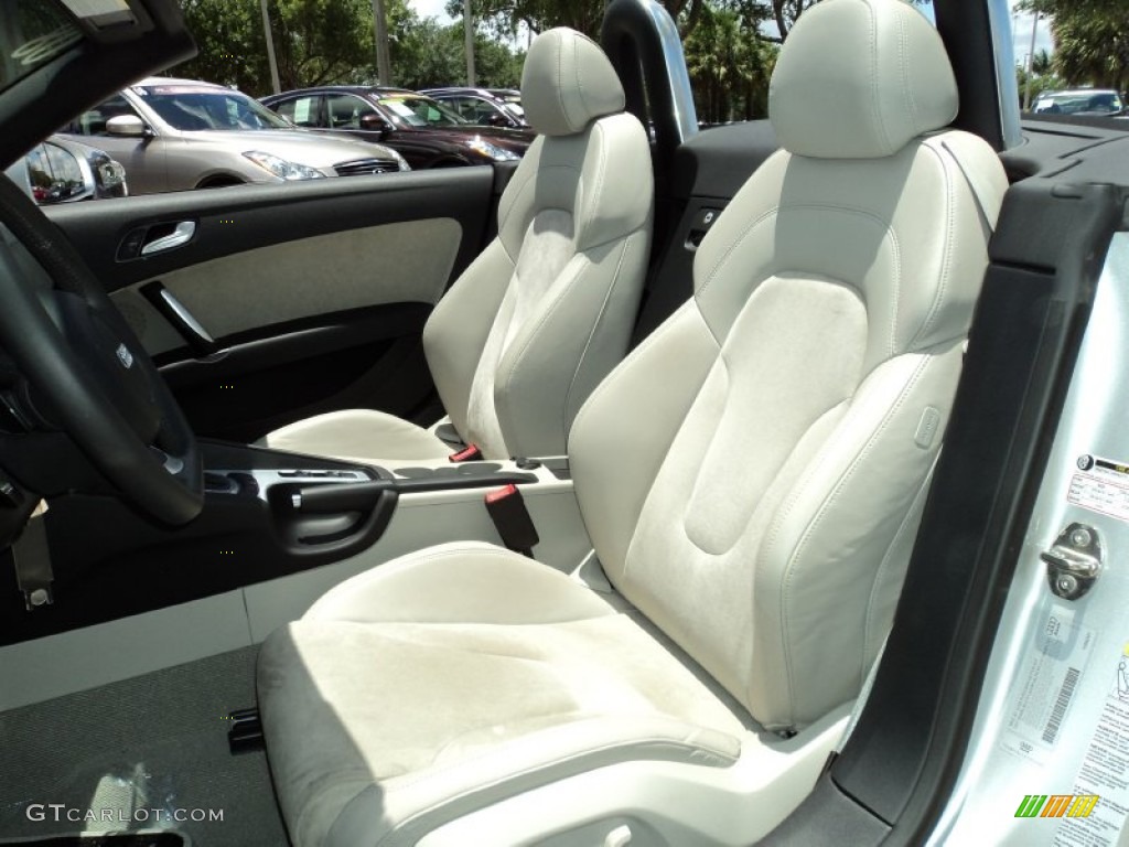 Limestone Grey Interior 2008 Audi TT 2.0T Roadster Photo #50153969