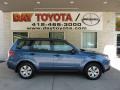2009 Newport Blue Pearl Subaru Forester 2.5 X  photo #1