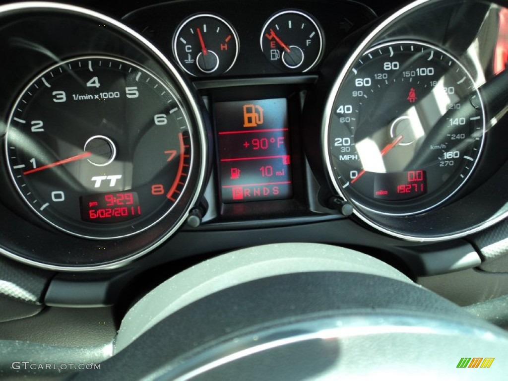 2008 Audi TT 2.0T Roadster Gauges Photo #50154110