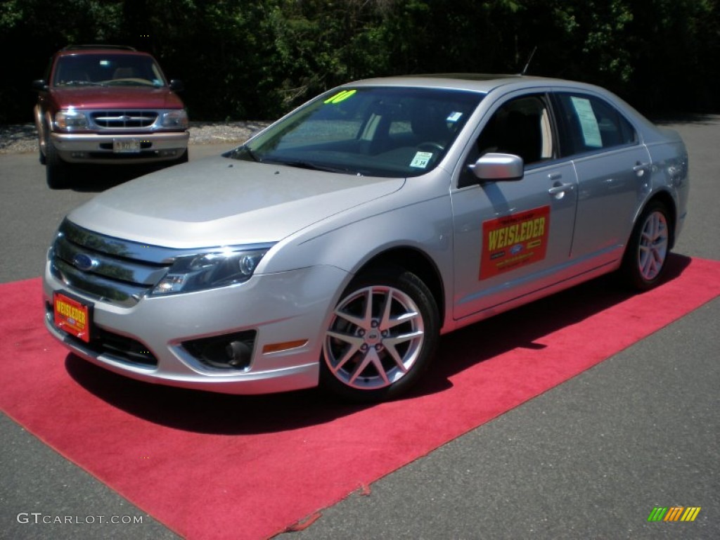 2010 Fusion SEL V6 AWD - Brilliant Silver Metallic / Charcoal Black photo #1