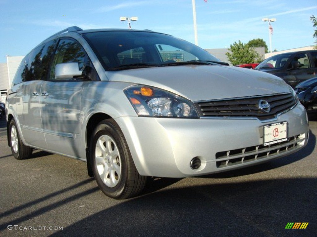 Radiant Silver Nissan Quest