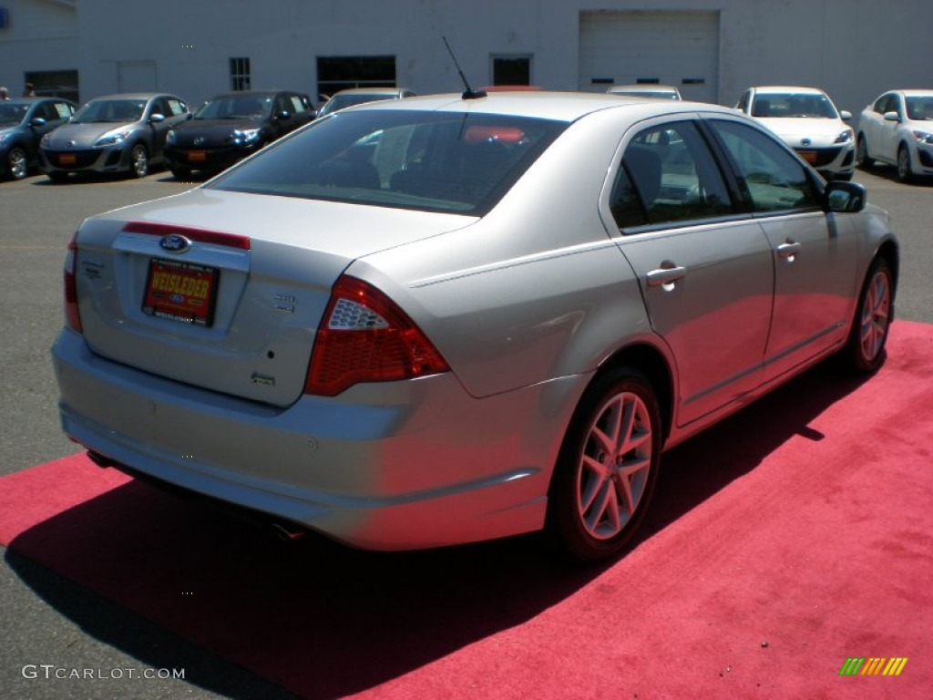 2010 Fusion SEL V6 AWD - Brilliant Silver Metallic / Charcoal Black photo #6