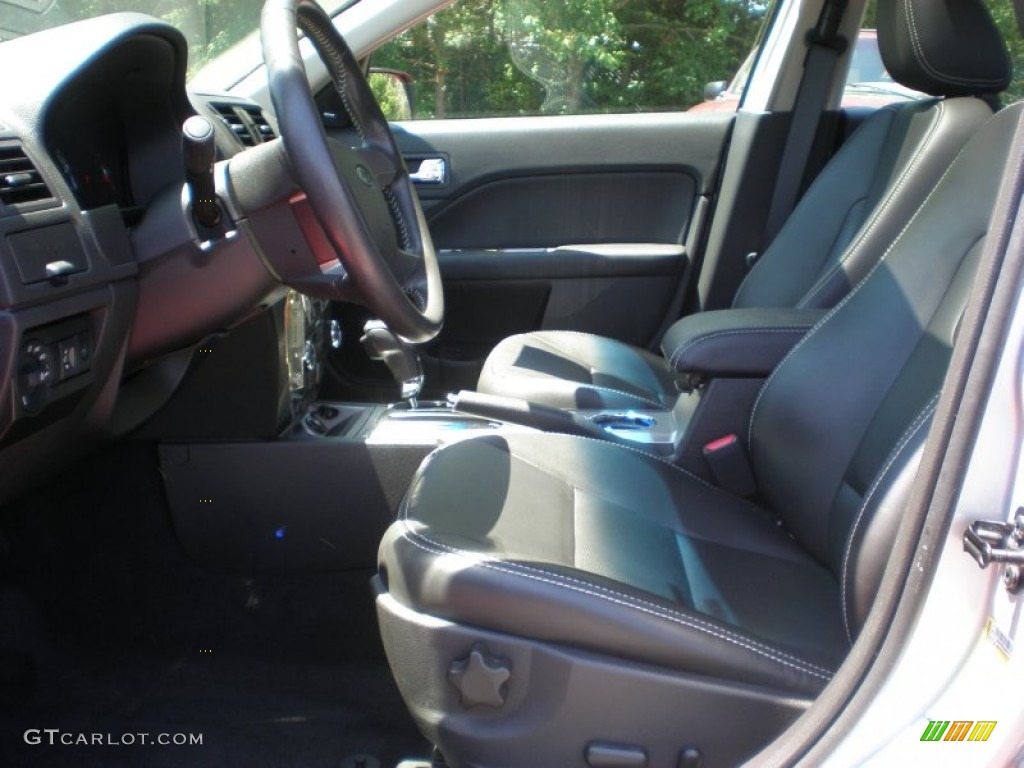 Charcoal Black Interior 2010 Ford Fusion SEL V6 AWD Photo #50154575