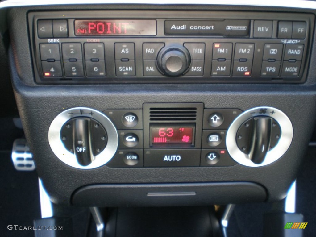 2001 Audi TT 1.8T quattro Roadster Controls Photo #50155016