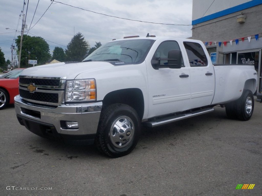 Summit White Chevrolet Silverado 3500HD