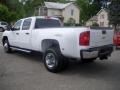 Summit White 2011 Chevrolet Silverado 3500HD LT Crew Cab 4x4 Dually Exterior