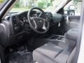 Ebony 2011 Chevrolet Silverado 3500HD LT Crew Cab 4x4 Dually Interior Color