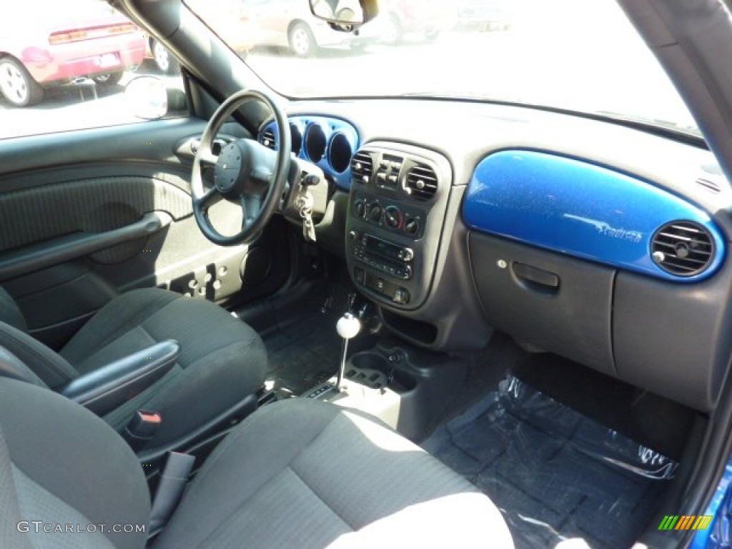 Dark Slate Gray Interior 2005 Chrysler PT Cruiser Touring Turbo Convertible Photo #50155820