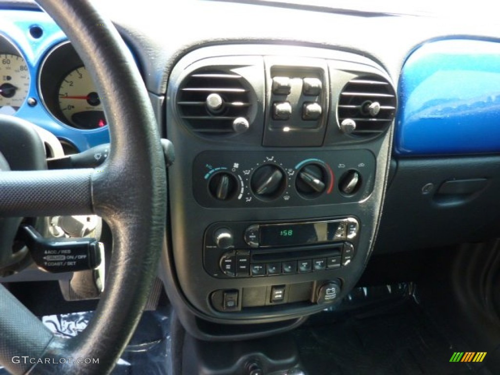 2005 Chrysler PT Cruiser Touring Turbo Convertible Controls Photo #50155940