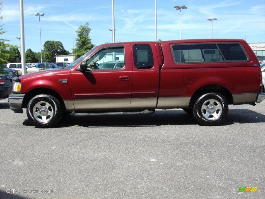 Toreador Red Metallic 2003 Ford F150 XLT SuperCab Exterior Photo #50156207