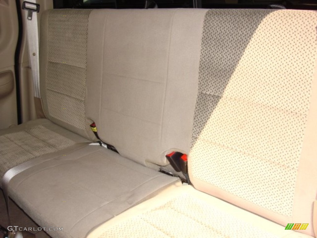2003 F150 XLT SuperCab - Toreador Red Metallic / Medium Parchment Beige photo #10