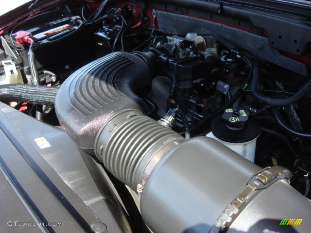 2003 F150 XLT SuperCab - Toreador Red Metallic / Medium Parchment Beige photo #17