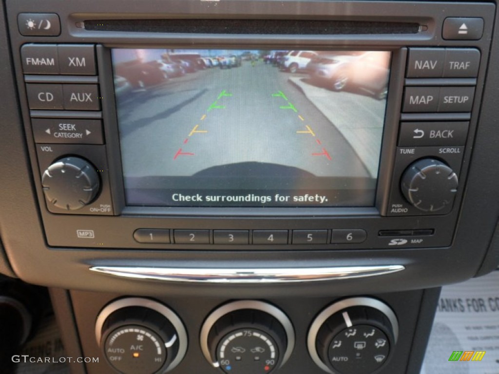 2011 Rogue SV AWD - Frosted Steel Metallic / Black photo #4