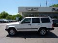 2000 Stone White Jeep Cherokee Sport 4x4  photo #2