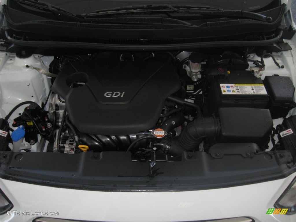 2012 Hyundai Accent GLS 4 Door 1.6 Liter GDI DOHC 16-Valve D-CVVT 4 Cylinder Engine Photo #50158835