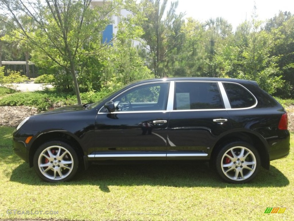 Black 2005 Porsche Cayenne Turbo Exterior Photo #50159045