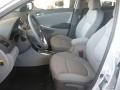 Gray 2012 Hyundai Accent GLS 4 Door Interior Color