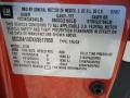 2008 Chevrolet HHR LS Panel Info Tag