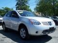 2009 Silver Ice Nissan Rogue S AWD  photo #2