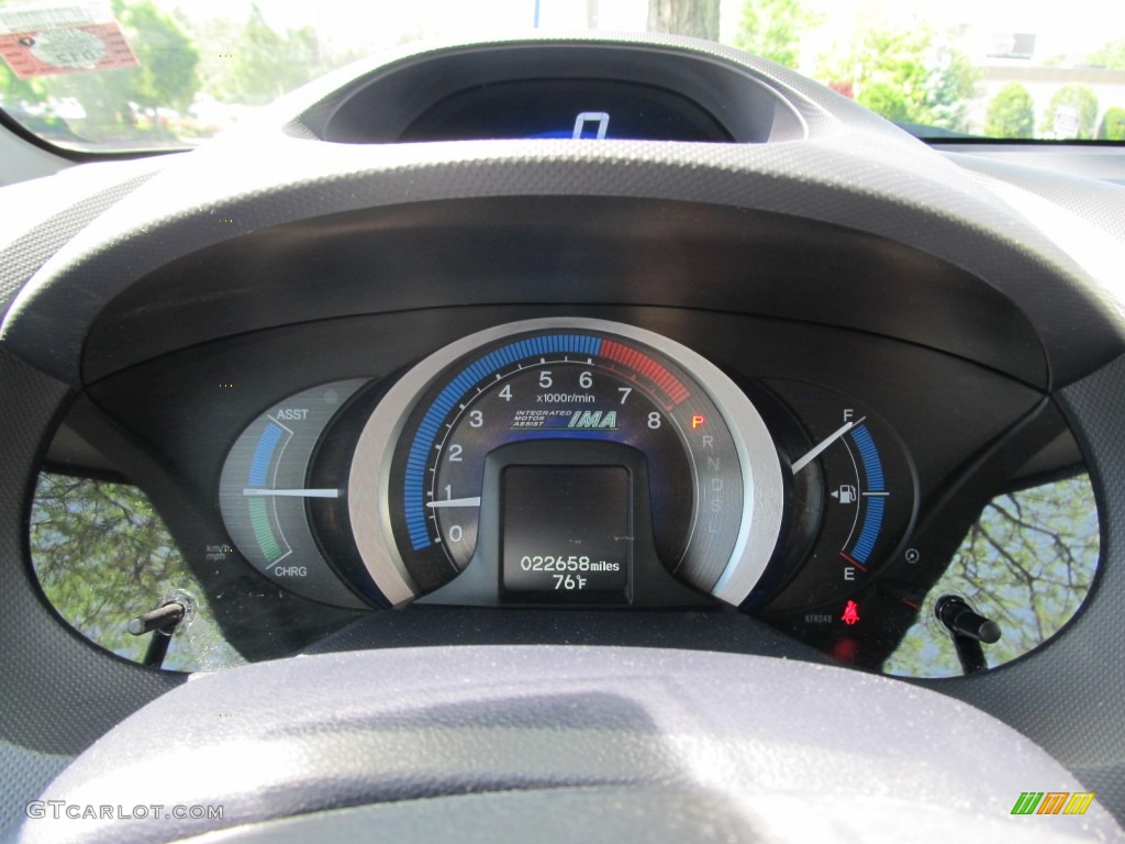 2010 Honda Insight Hybrid LX Gauges Photo #50160482