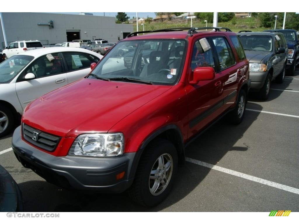 1998 CR-V EX 4WD - San Marino Red / Charcoal photo #4