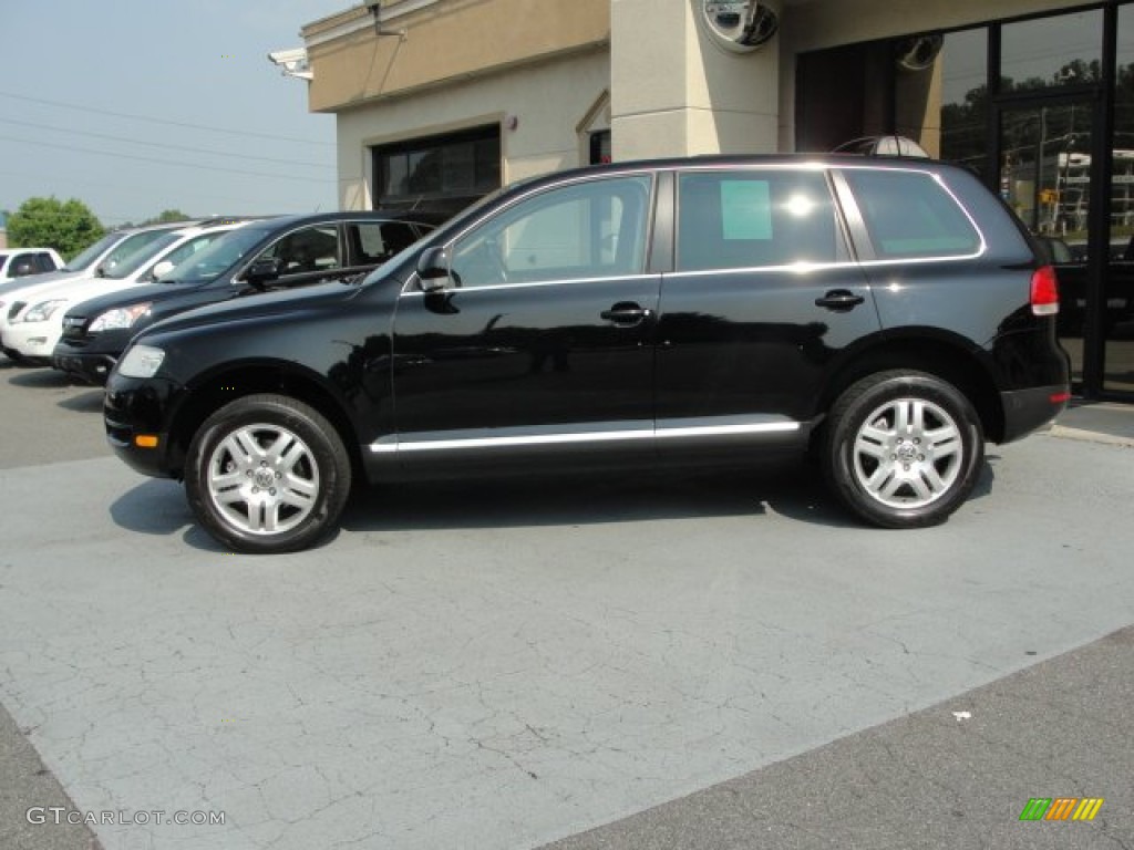 Black 2005 Volkswagen Touareg V8 Exterior Photo #50162105