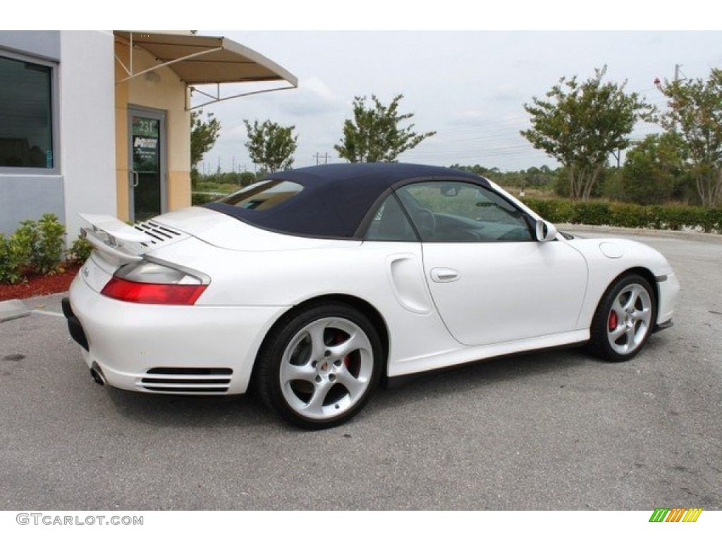 Carrara White 2004 Porsche 911 Turbo Cabriolet Exterior Photo #50162237