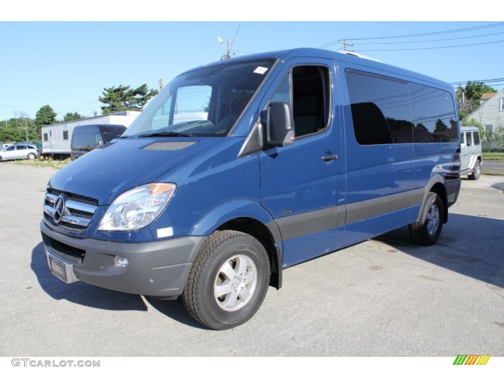 2011 Sprinter 2500 Passenger Van - Jasper Blue Metallic / Black photo #1