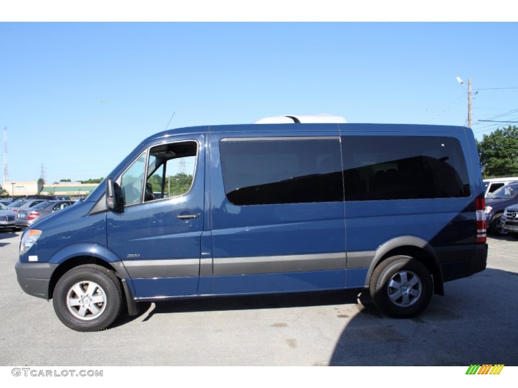 Jasper Blue Metallic 2011 Mercedes-Benz Sprinter 2500 Passenger Van Exterior Photo #50163227