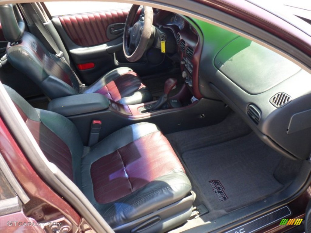 Ruby Red Interior 2002 Pontiac Grand Prix GT Sedan Photo #50163578