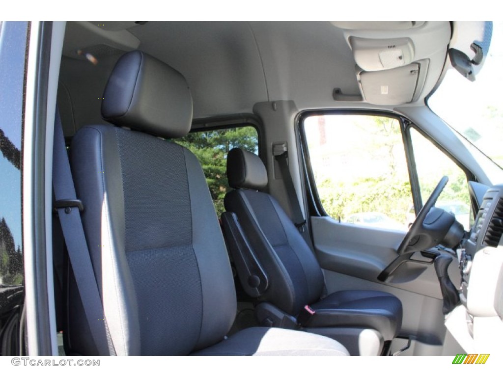 Black Interior 2011 Mercedes-Benz Sprinter 2500 High Roof Passenger Van Photo #50163689