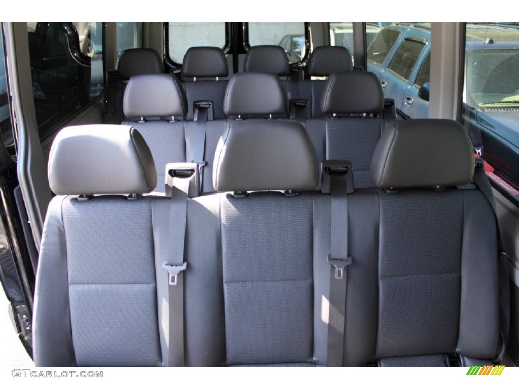 Black Interior 2011 Mercedes-Benz Sprinter 2500 High Roof Passenger Van Photo #50163704