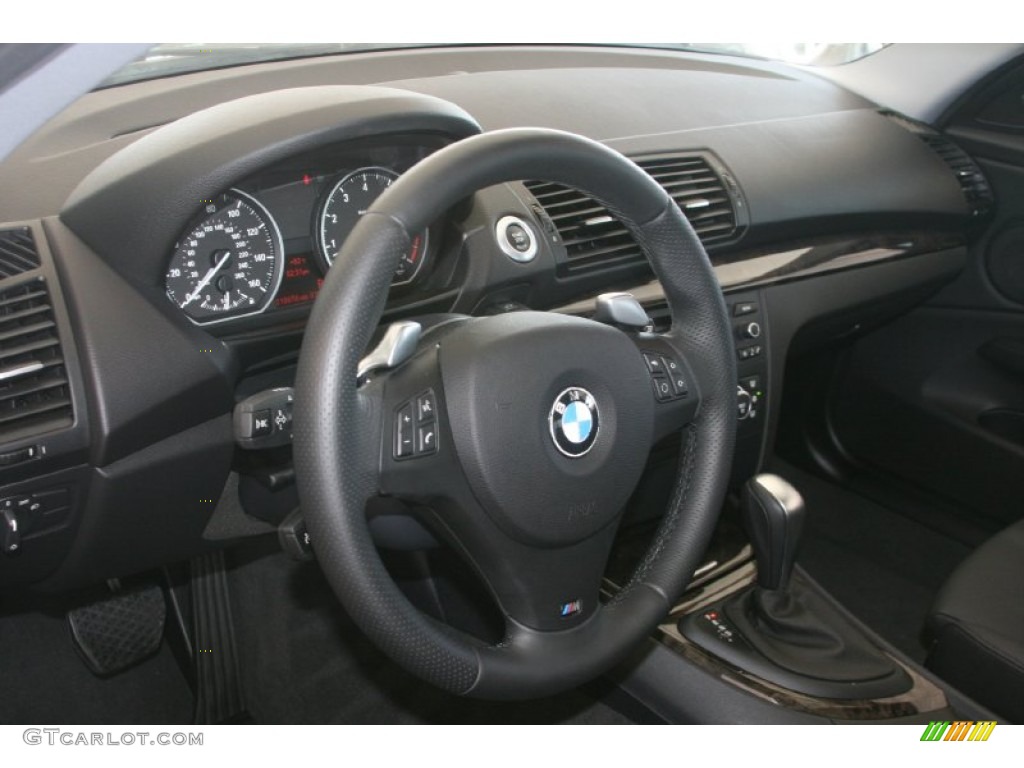 2009 1 Series 135i Coupe - Space Grey Metallic / Black photo #14