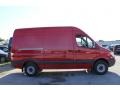 Flame Red - Sprinter 2500 High Roof Cargo Van Photo No. 7