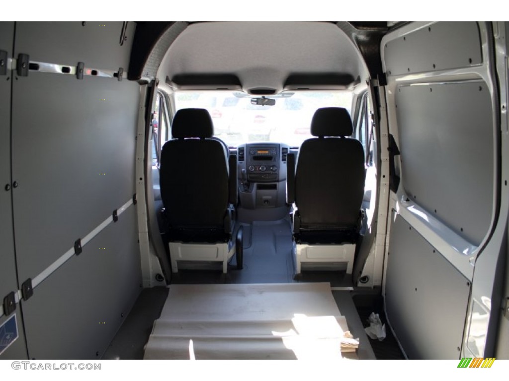 Black Interior 2011 Mercedes-Benz Sprinter 2500 High Roof Cargo Van Photo #50164457