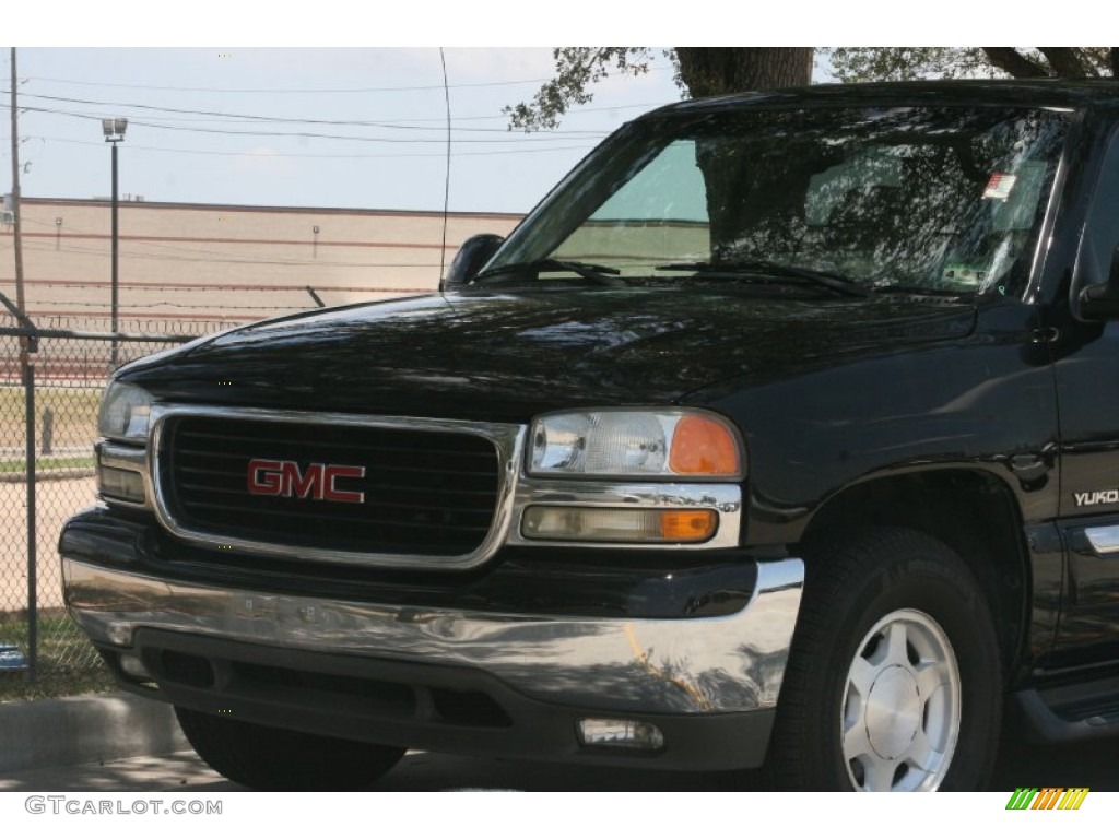 2004 Yukon SLE - Onyx Black / Pewter/Dark Pewter photo #20