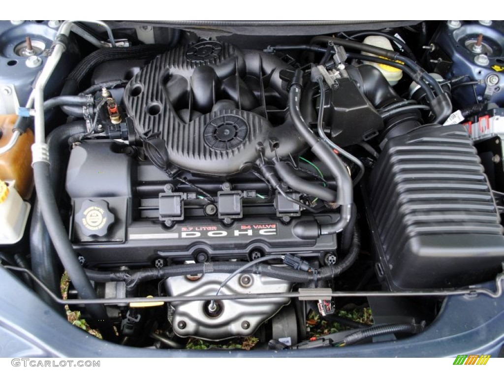 2002 Chrysler Sebring LX Convertible 2.7 Liter DOHC 24-Valve V6 Engine Photo #50166140